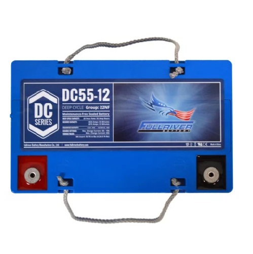 Ắc quy Fullriver DC55-12 (12V-55Ah)