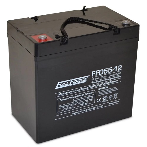 Ắc quy Fullriver FFD55-12 (12V-55Ah)