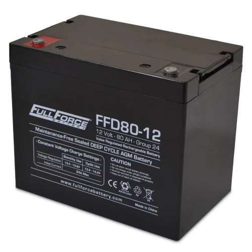 Ắc quy Fullriver FFD80-12 (12V-80Ah)
