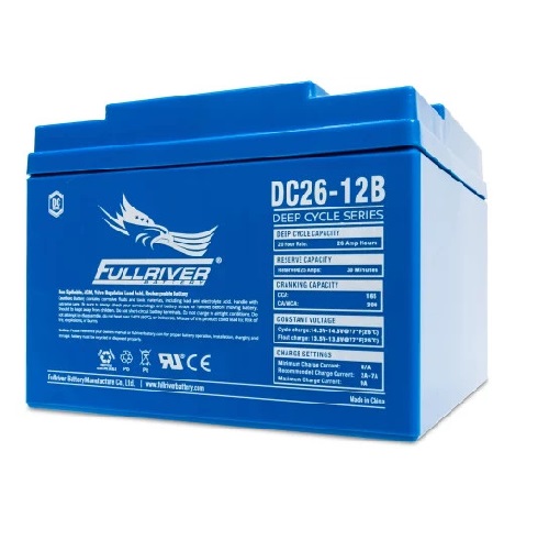 Ắc quy Fullriver DC26-12B (12V-26Ah)