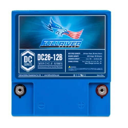 Ắc quy Fullriver DC26-12B (12V-26Ah)