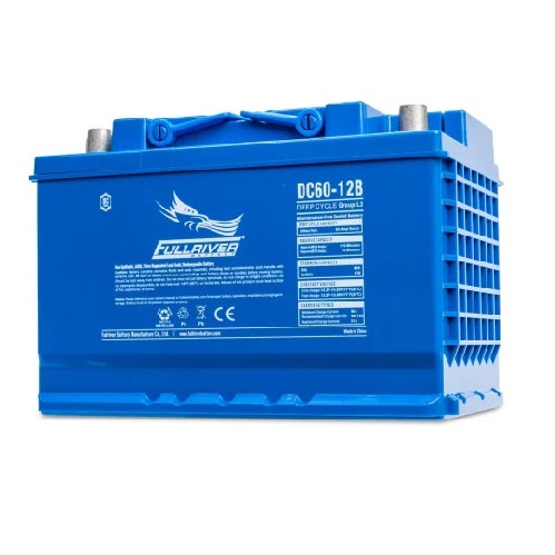 Ắc quy Fullriver DC60-12B (12V-60Ah)