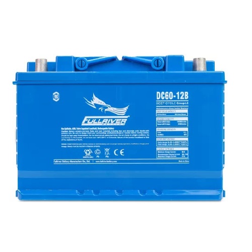 Ắc quy Fullriver DC60-12B (12V-60Ah)